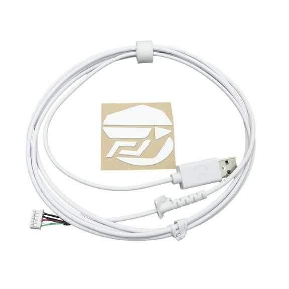 Necvior USB Cable and Feet Mice Line For G502 Wired Mouse Replacement Wire