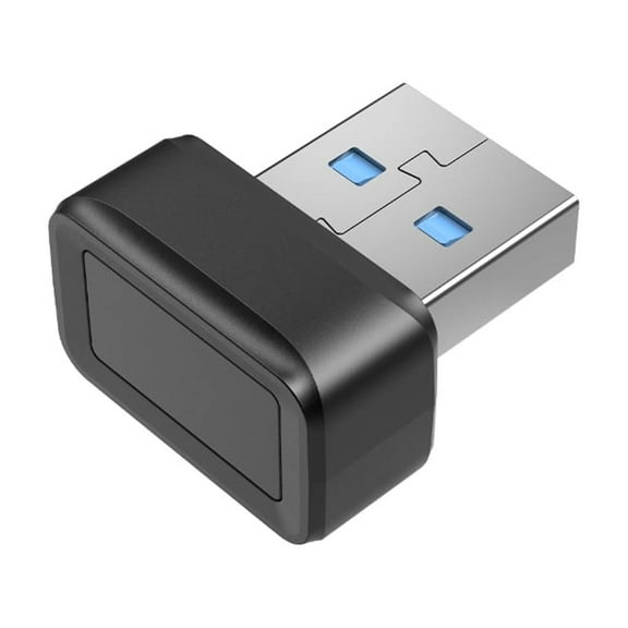 Necvior USB Fingerprint Key Reader Window Hello Fingerprint Reader Secure Logins Solution for Windows10/11 Laptops USB Reader