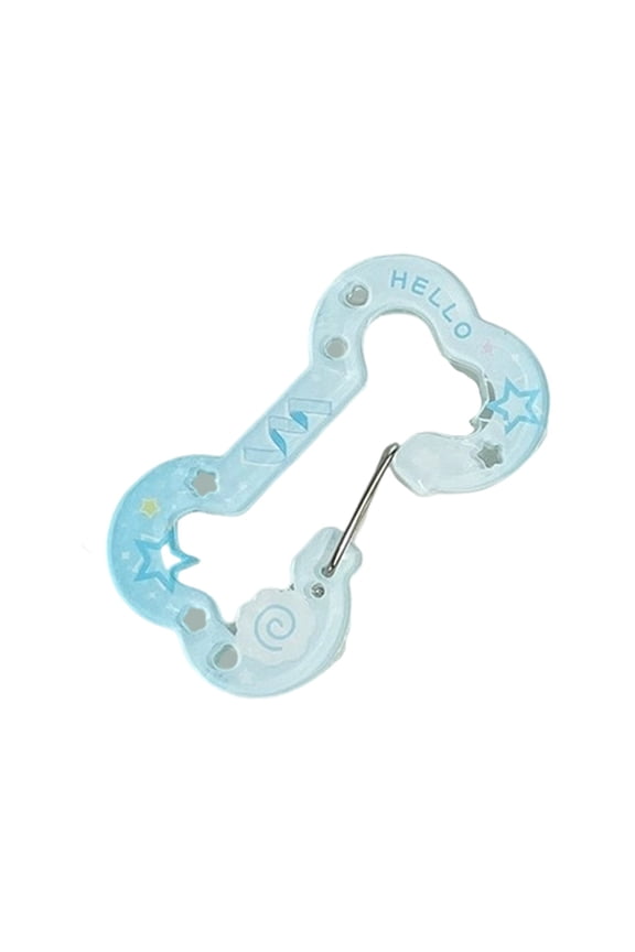 Unique Cutout Skeleton Keyring Stylish Acrylic Jewelry For Teens And Adults