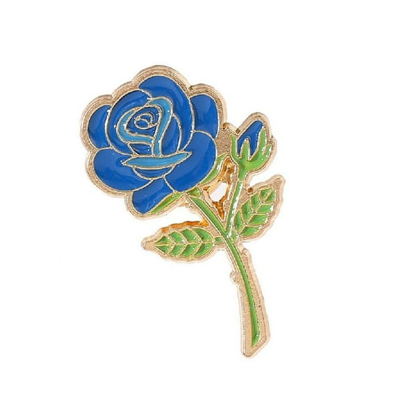 Necvior Unique Rose Flower Brooch Pin Adornment Stylish Rose Brooch Jewelry for Formal Event and Floral Enthusiasts