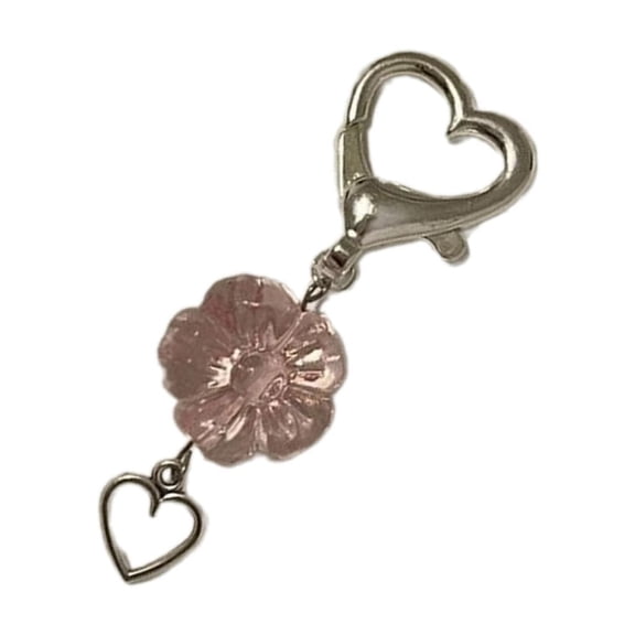 Necvior Unique Star Pendant Acrylic Keychain Charm For Purses And Backpack Keyring