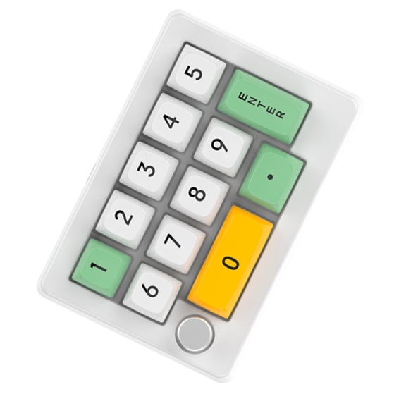 Necvior Versatile Customizable Progammable Numeric Keyboard for Gaming Productivity