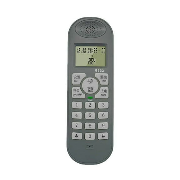 Necvior Versatility Corded Telephone Call Display Machine Line Checker With Easy Redial Perfect For Family Professional