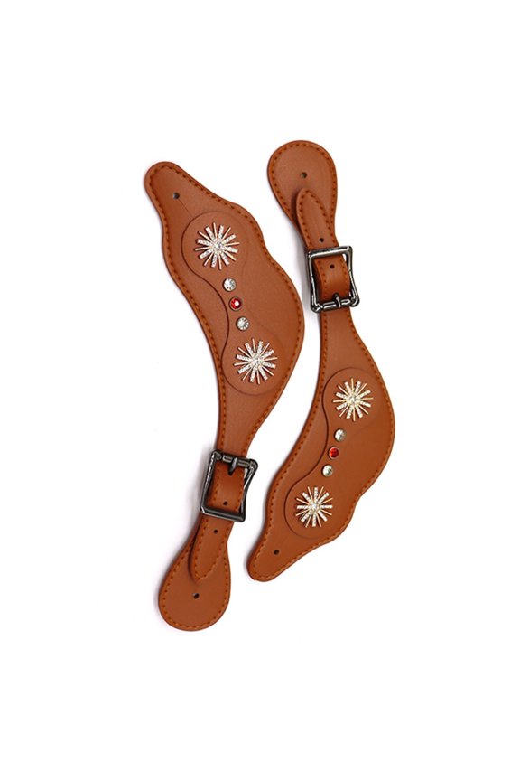 Vintage Western Good Strap with Adjustable Buckles for Horses Riders Enduring