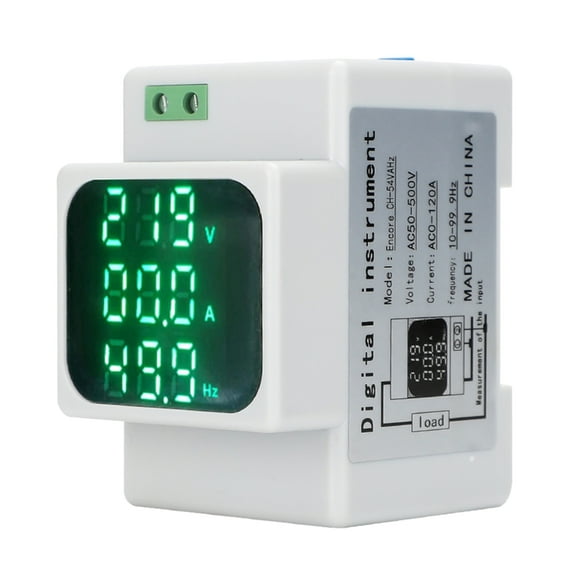 Necvior Voltmeter Ammeter Hertz Meter LED Digital Voltage Current Frequency Meter Tester