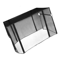 Necvior Wagon Wind Cover Garden Folding Canopy Strolller Trolley Cart Rain Cover for Wagon, Push Pull Wagon Protective Cover
