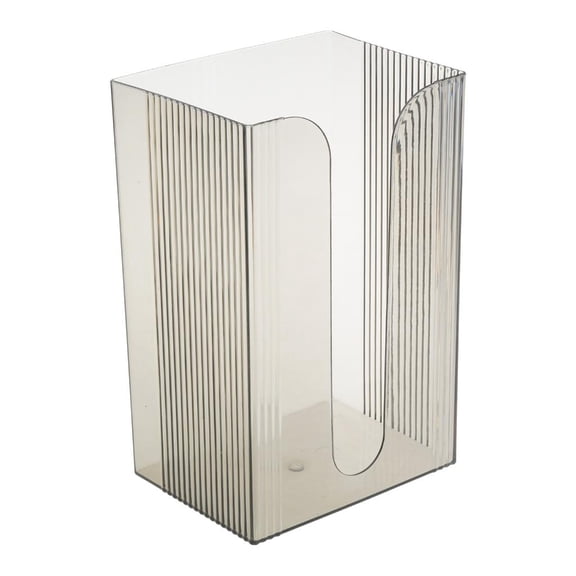 Necvior Wall Mounted Tissue Organizer Bathroom Paper Towel Container Elegant Tissues Storage Box Refillable Napkin Dispenser