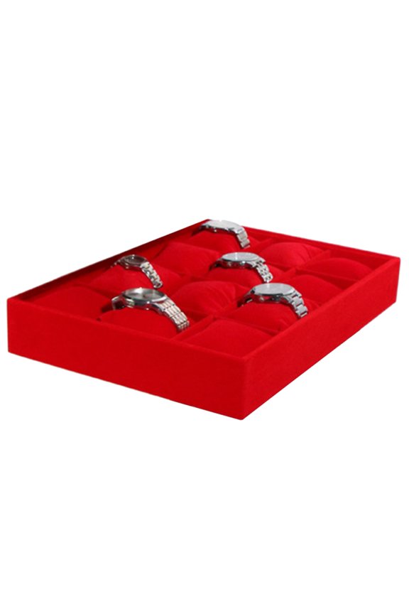 Watch Storage Stand Wristwatch Presentation Tray Watches Holder with Pillows