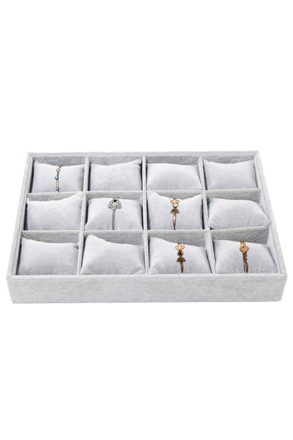 Watch Storage Stand Wristwatch Presentation Tray Watches Holder with Pillows