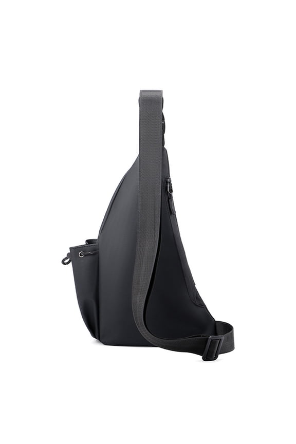 Waterproof Chest Bag Mens Reflective Crossbody Shoulder Bag Casual Sling Purses