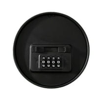 Necvior Waterproof Safe with Combination Lock Money Container with Secret Compartment