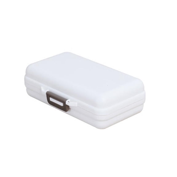 Necvior Weekly Pills Case Dispenser 7 Day Small Storage Box with 7 Dividers Tablet Case