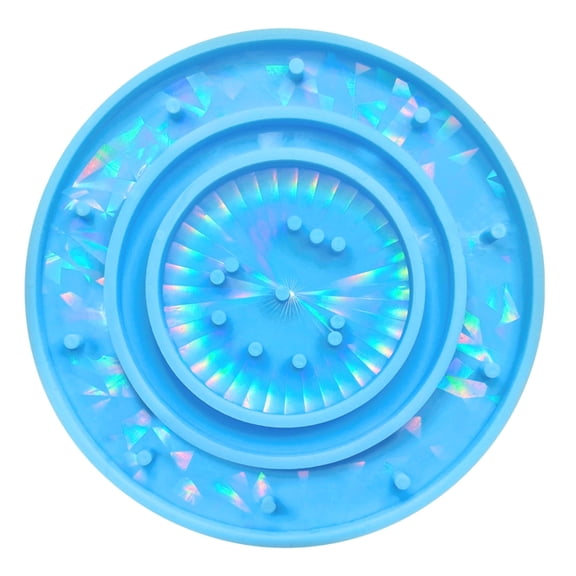 Necvior Wind Chime Turntable Pendant Drop Glues Mold Decorative Ornament Silicone Mold