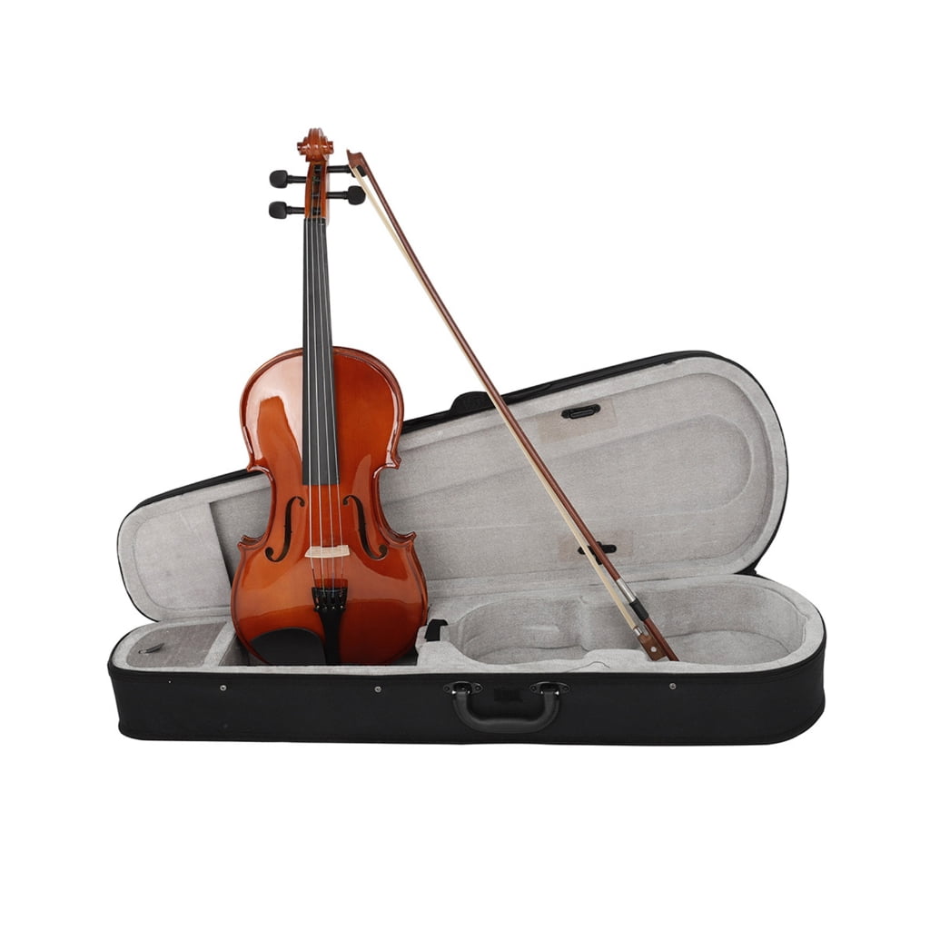 Necvior Wood Panel Viola Hand Polished Spruce Viola with Bows \u0026 Carrying Case Professional 4/4 Viola for Practice \u0026 Performances