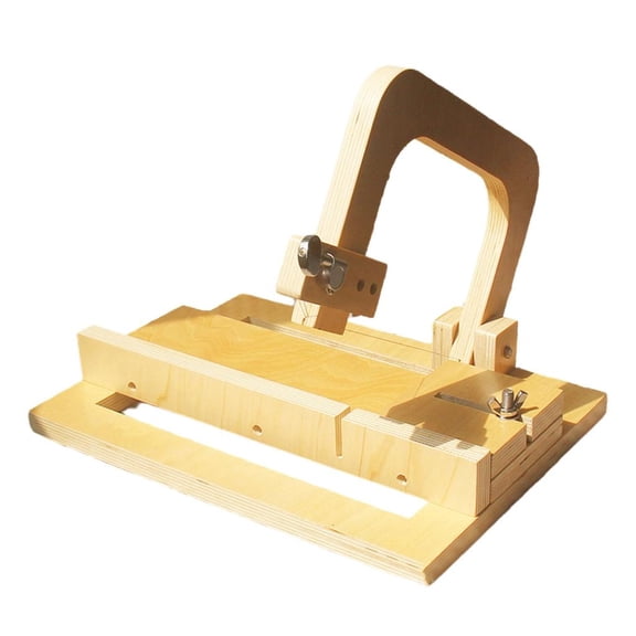 Necvior Wood Soap Cutter with Steel Cutting Wire Adjustable Wire Slicer Cutting Tool