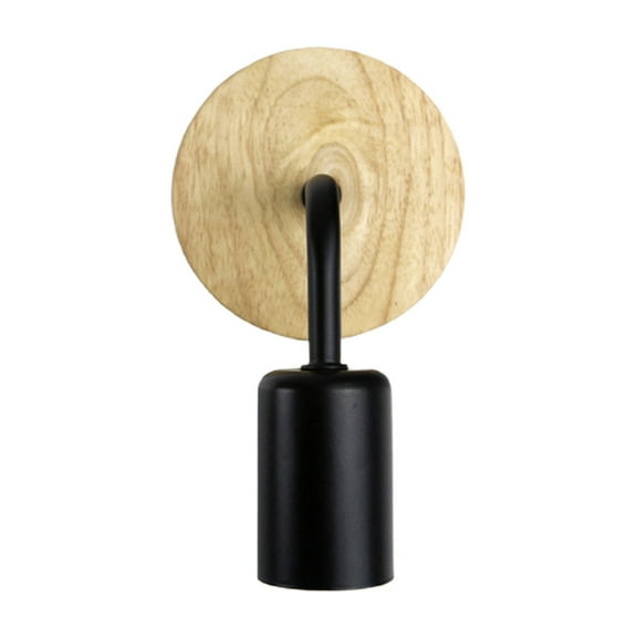 Necvior Wooden Wall Lights Bedside Wall Lamps Bedroom Wall Light Sconce for Kitchen Restaurant Wall Lamp Nordic Macaroon Sconces