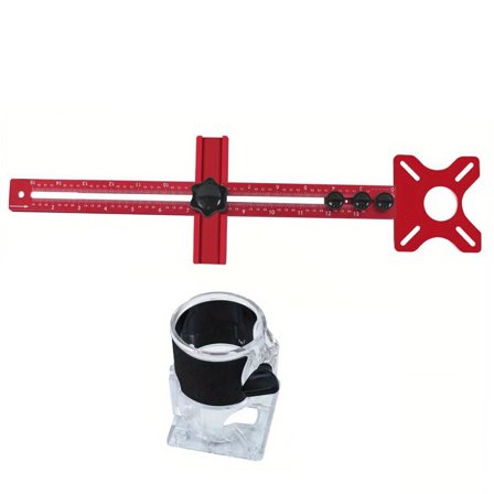 Necvior Woodworking Trimmer Base Bracket Rack Plate Stand For Work Efficient Operations
