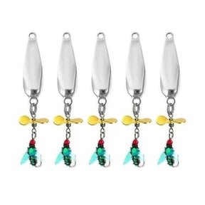 Necvior Worm Fly Lures Fly Metal Fly Fishing Baits Fishing Tackle