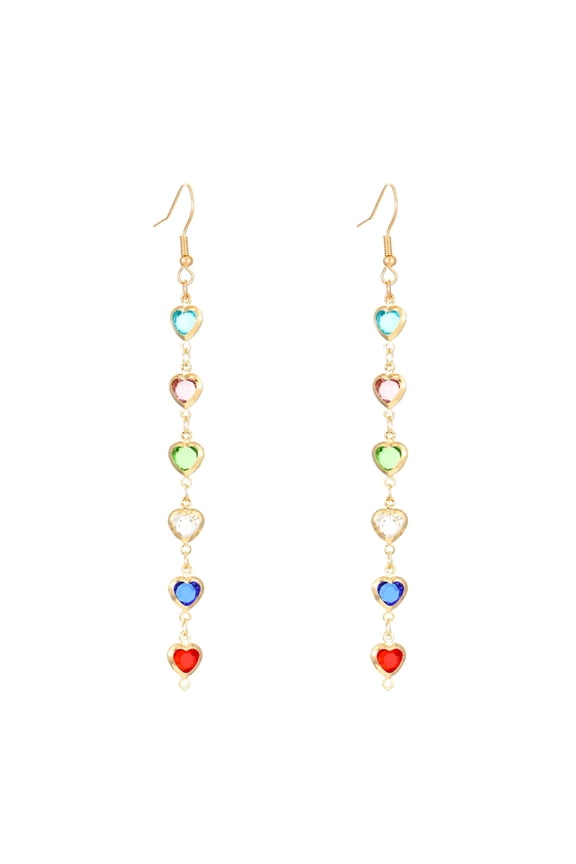 Youthful Geometric Earrings With Vibrant Colors For Everyday Wear Dates Parties