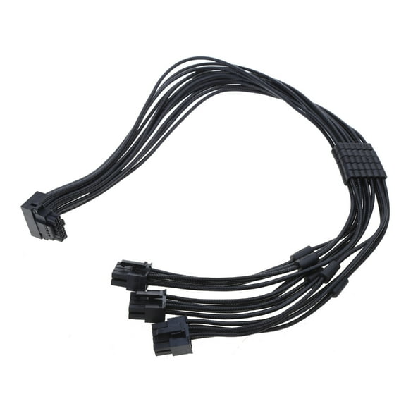 Necvior for RTX40 Series Graphics Card - 3x 4x 8Pin Male to 12VHPWR PCIE5.0 16Pin ATX3.0 600W Power Supply Cord 50CM 60CM 70CM
