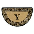 thumbnail image 1 of Heavy Duty Coir Door Mat Bella, Monogram Y - 22" x 36", 1 of 4