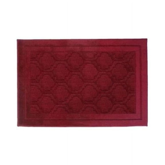 Nedia Home 27173 24 x 36 in. Raina Accent Rug, Barn Red