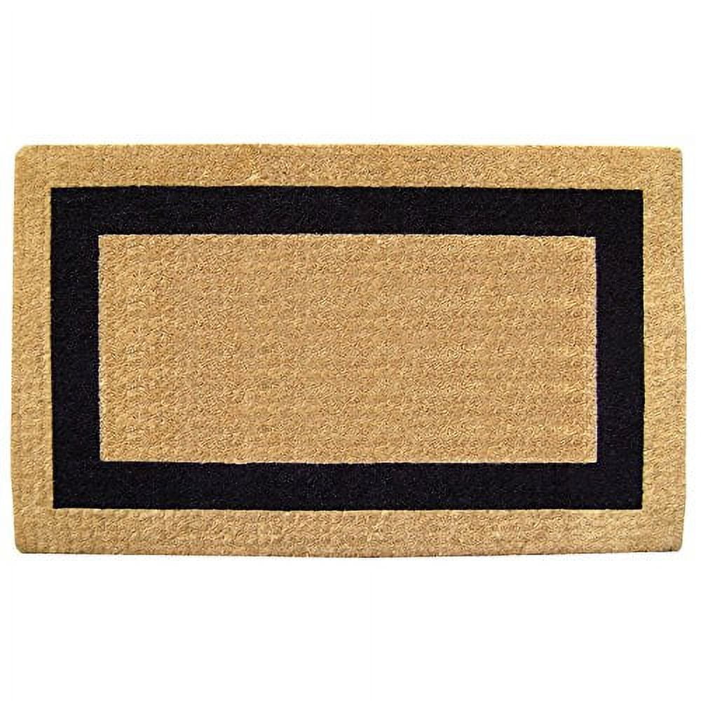 Luxurious Dense 22" x 36" Personalized Coir Outdoor Doormat