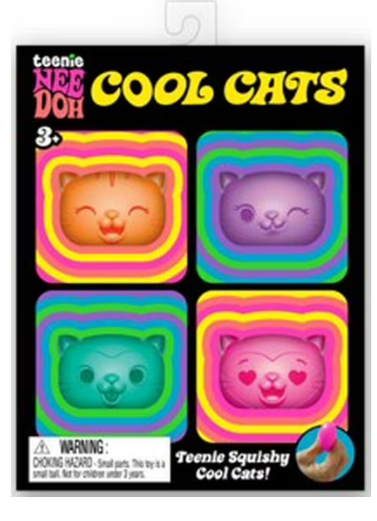Teenie NeeDoh Cool Kittens