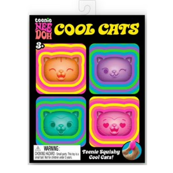 Nee Doh Cool Cat 4 pack, 1 pack