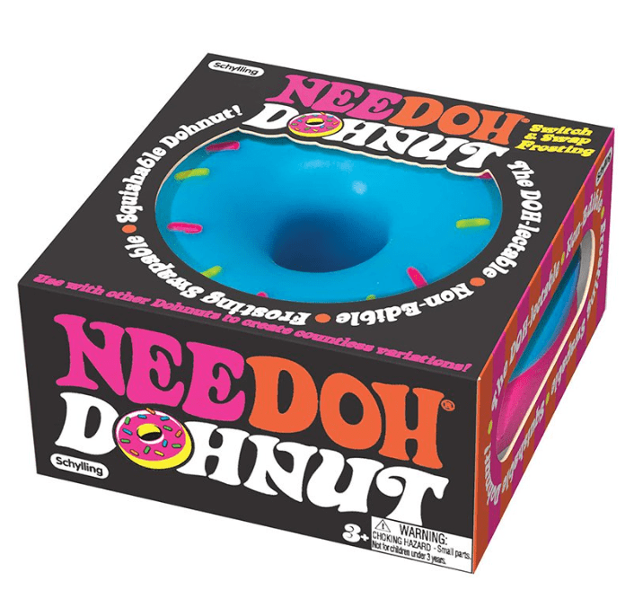 Nee Doh Donut, 1x random color