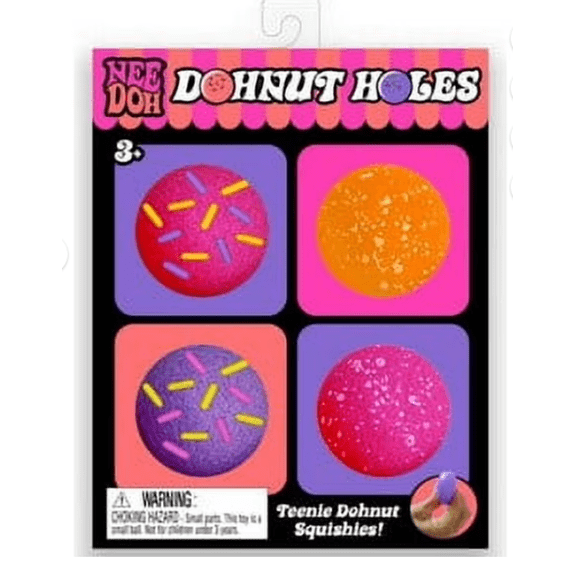 Nee Doh Donut Hole Multi Pack, 1 pack of random colors