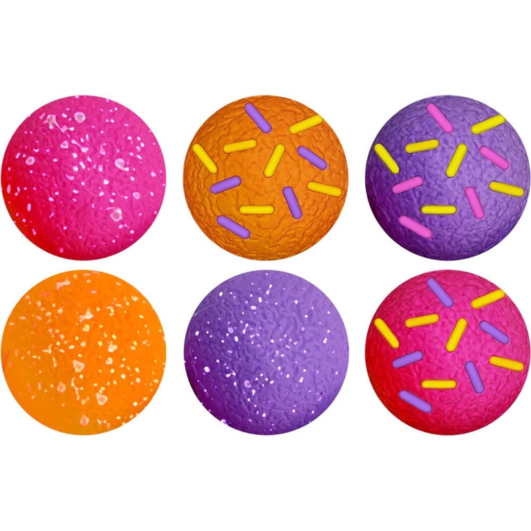 Nee Doh Donut Holes 6-Pack - Fun Stress Balls - Walmart.com
