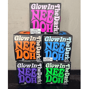 Nee Doh Glow in the Dark, 1 color chosen at random