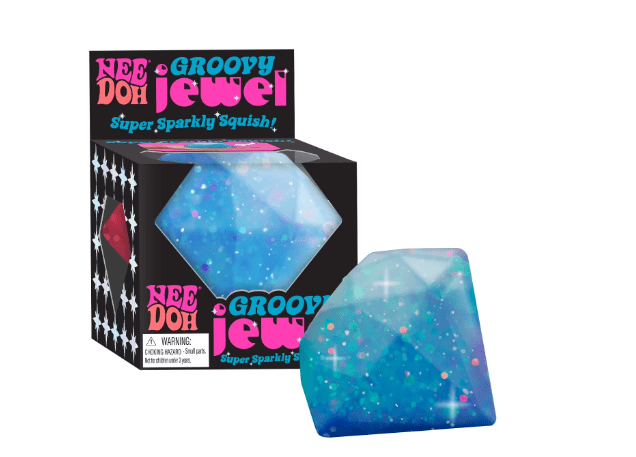 Nee Doh Groovy Jewel, 1 random color