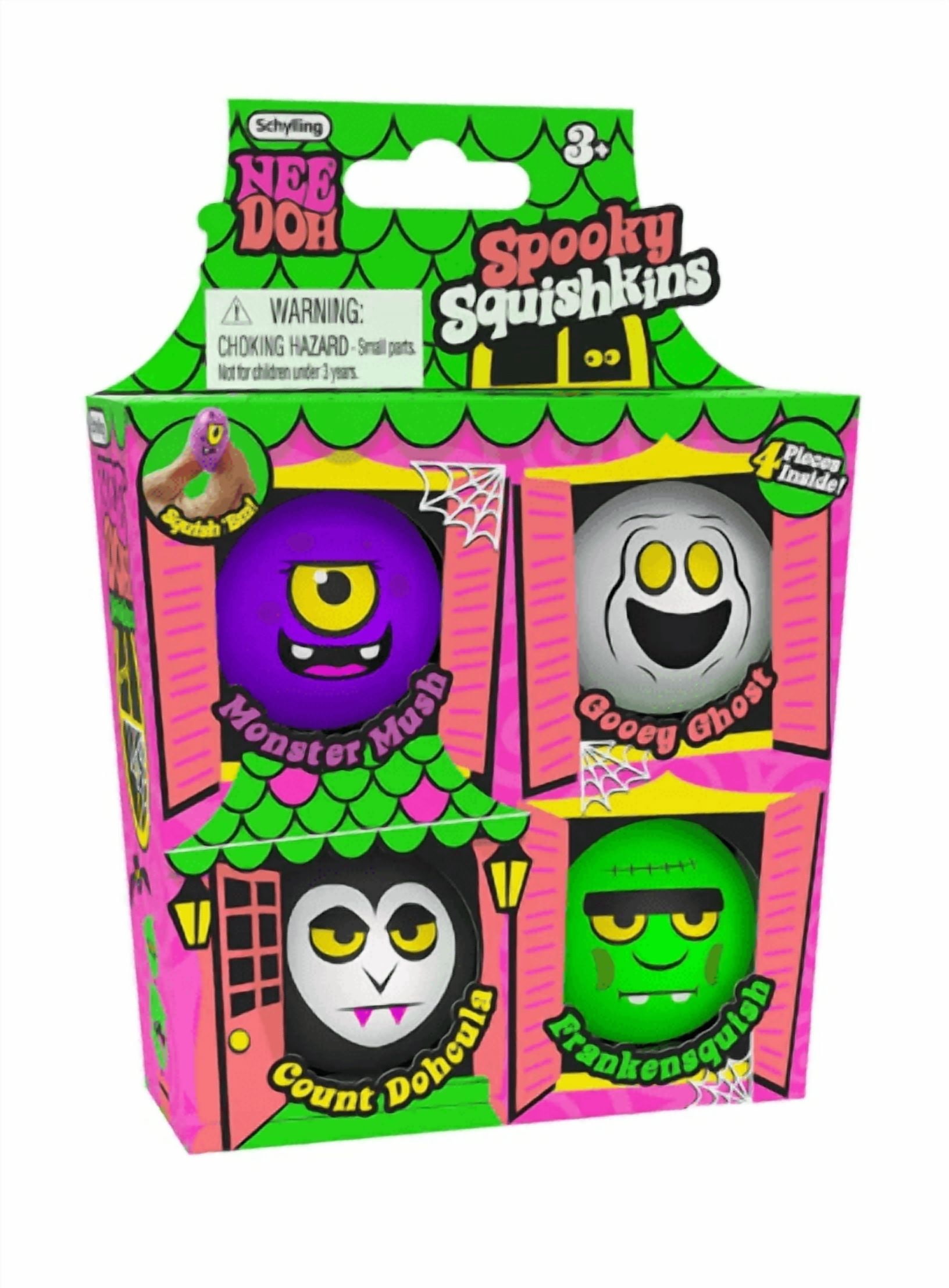 Nee Doh Haunted House, 1 pc