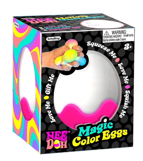 Nee Doh Magic Color Egg, 1 random color