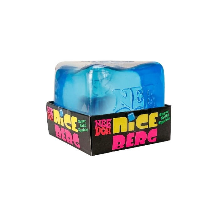 Nee Doh Nice Berg, Satisfying Square Shaped Sensory Toy, Blue, Children Ages 3 and Up - Walmart.com
