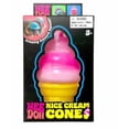 thumbnail image 1 of ‌Nee Doh Nice Cream Pink Cone, 1 pc, 1 of 3