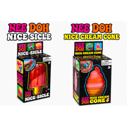 Nee Doh Nice Sicle and Cone, 1 of each random color
