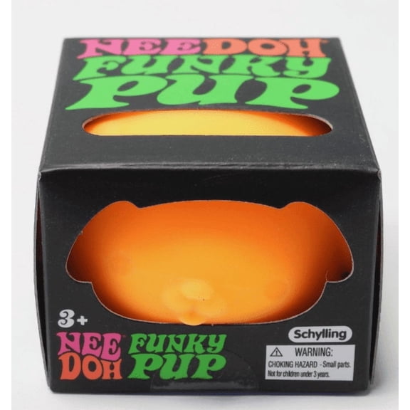 Nee Doh Pup ORANGE,1PC