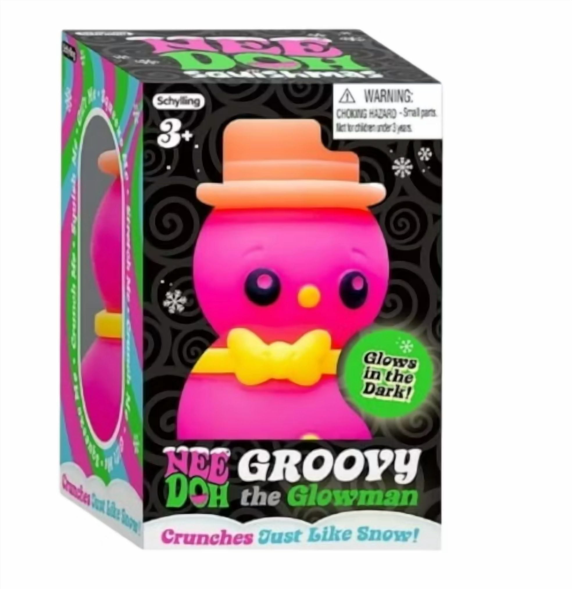 Nee Doh Snowman, 1 pc random color