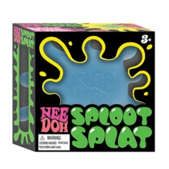 Nee Doh Sploot Splat BLUE, 1 PC