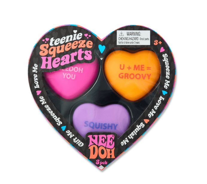 Nee Doh Squish Heart Mini, 1 pack