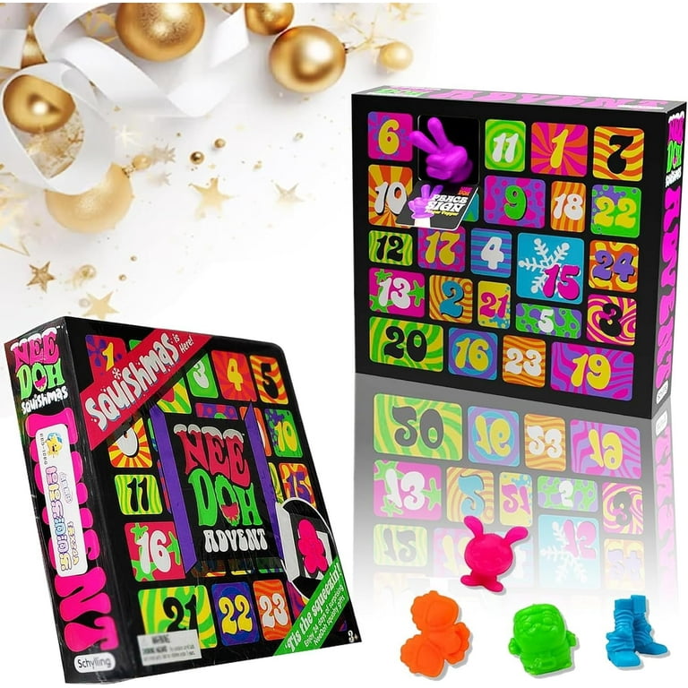 Nee Doh Squishmas Advent Calendar 2024, Squishies Christmas