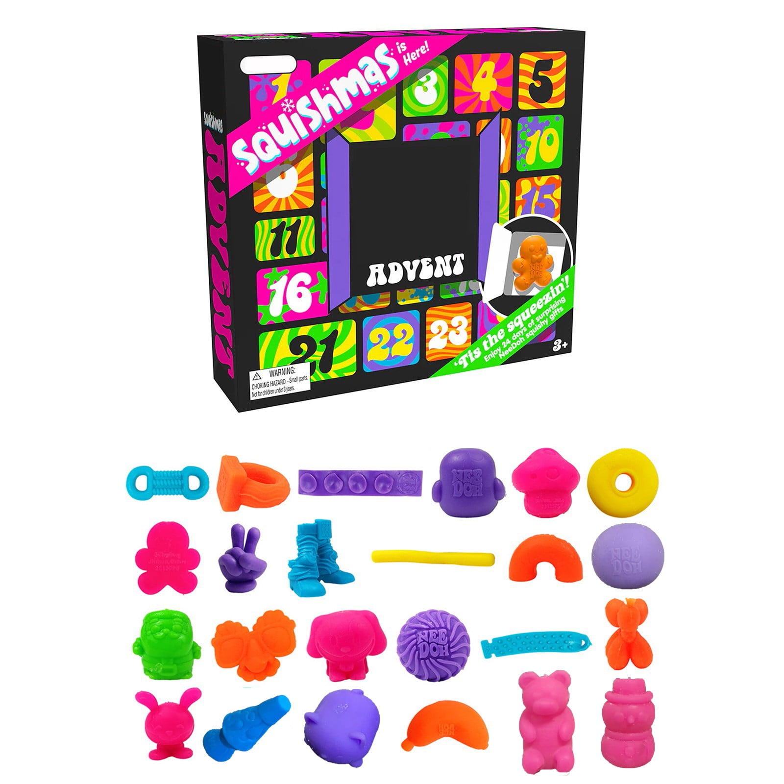 Nee Doh Squishmas Advent Calendar 2025, Nee doh advent calendar