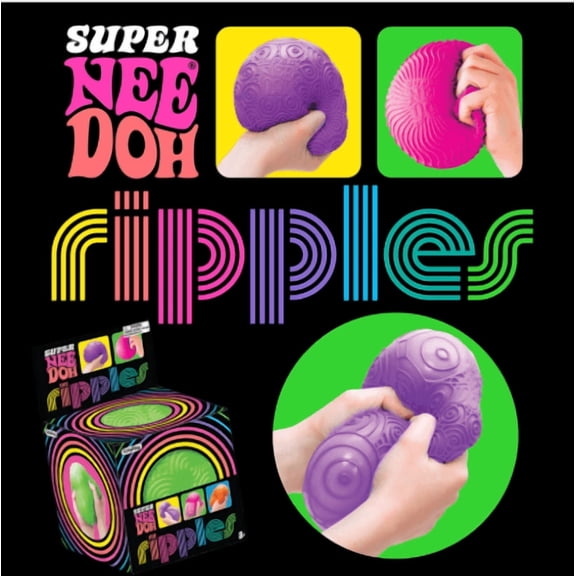 Nee Doh Super Ripples stress relief squishy, 1pc random color