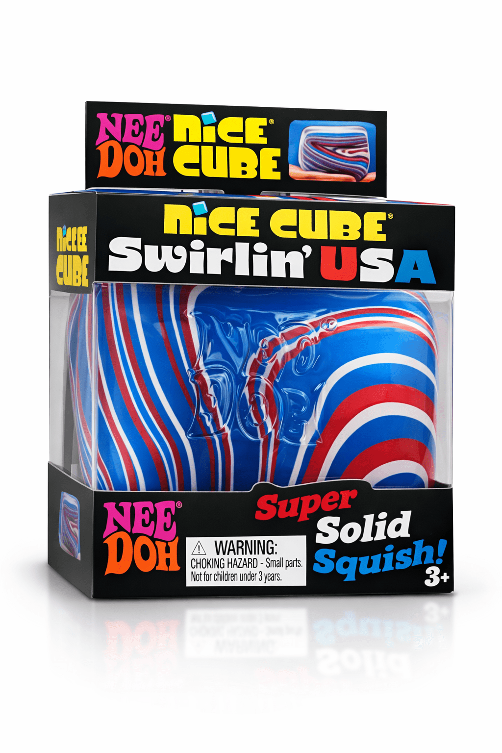 Nee Doh Swirlin Usa Nice Cube 1 pc - Walmart.com
