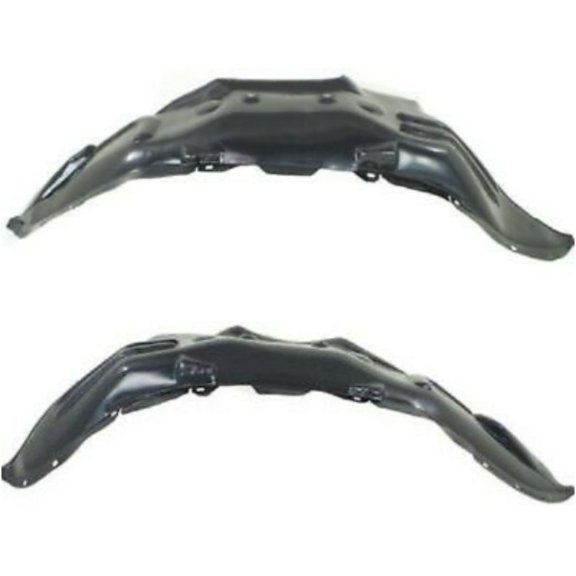 Nee Haoww 1 Pair Wheel Liner Splash Shield Rear Left Driver Right Passenger Side Plastic