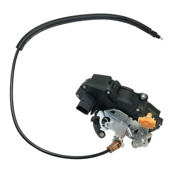 Nee Haoww 1pc Door Lock Integrated Latch Cable and Actuator Assembly Rear Left Driver Side 5 Prong Blade Male Terminal and 1 Female Connector