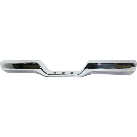 Nee Haoww 1pc Rear Chrome Bumper Cover Step Face Bar for Pickup Without Mounting Bracket Assembly Steel